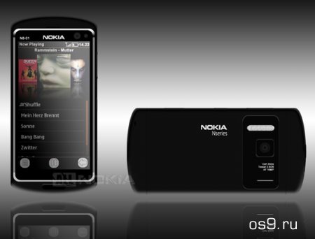 Концепт Nokia N8-01 с 16Мп, 4" CBD qHD, Dual Core 1.2 ГГц