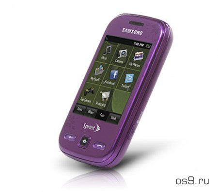 Samsung Trender – недорогой сенсорный телефон с выдвижной QWERTY клавиатурой