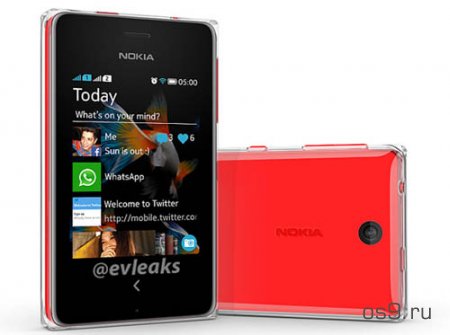 Опубликованы официальные фотографии телефона Nokia Asha 500